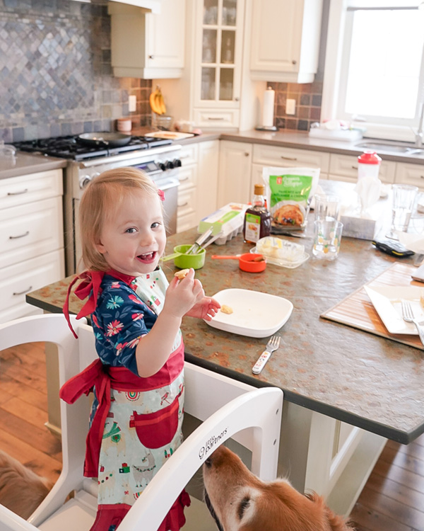 Our Montessori Home / Toddler Kitchen Tour - how we montessori