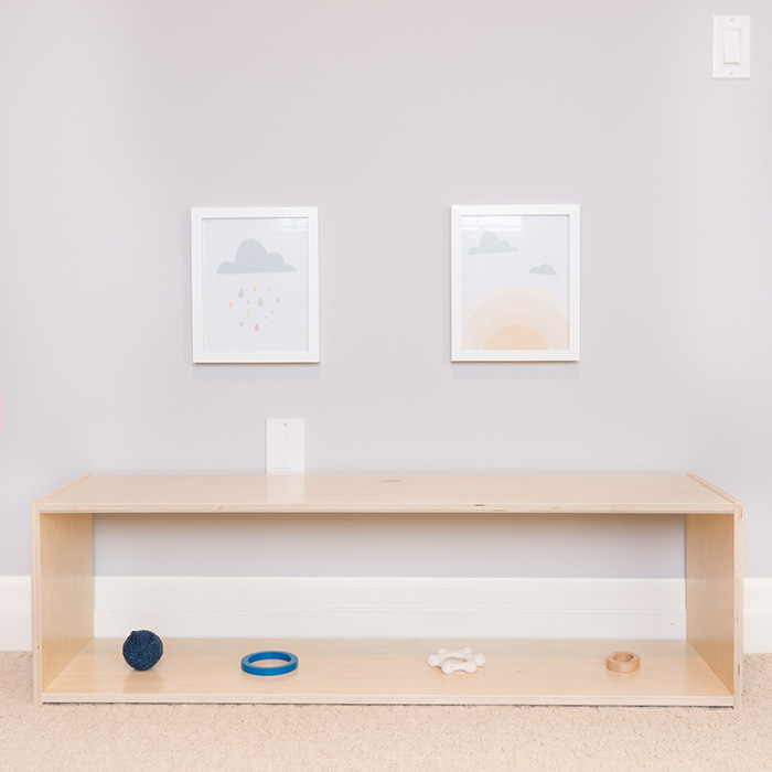 Montessori Infant Shelf