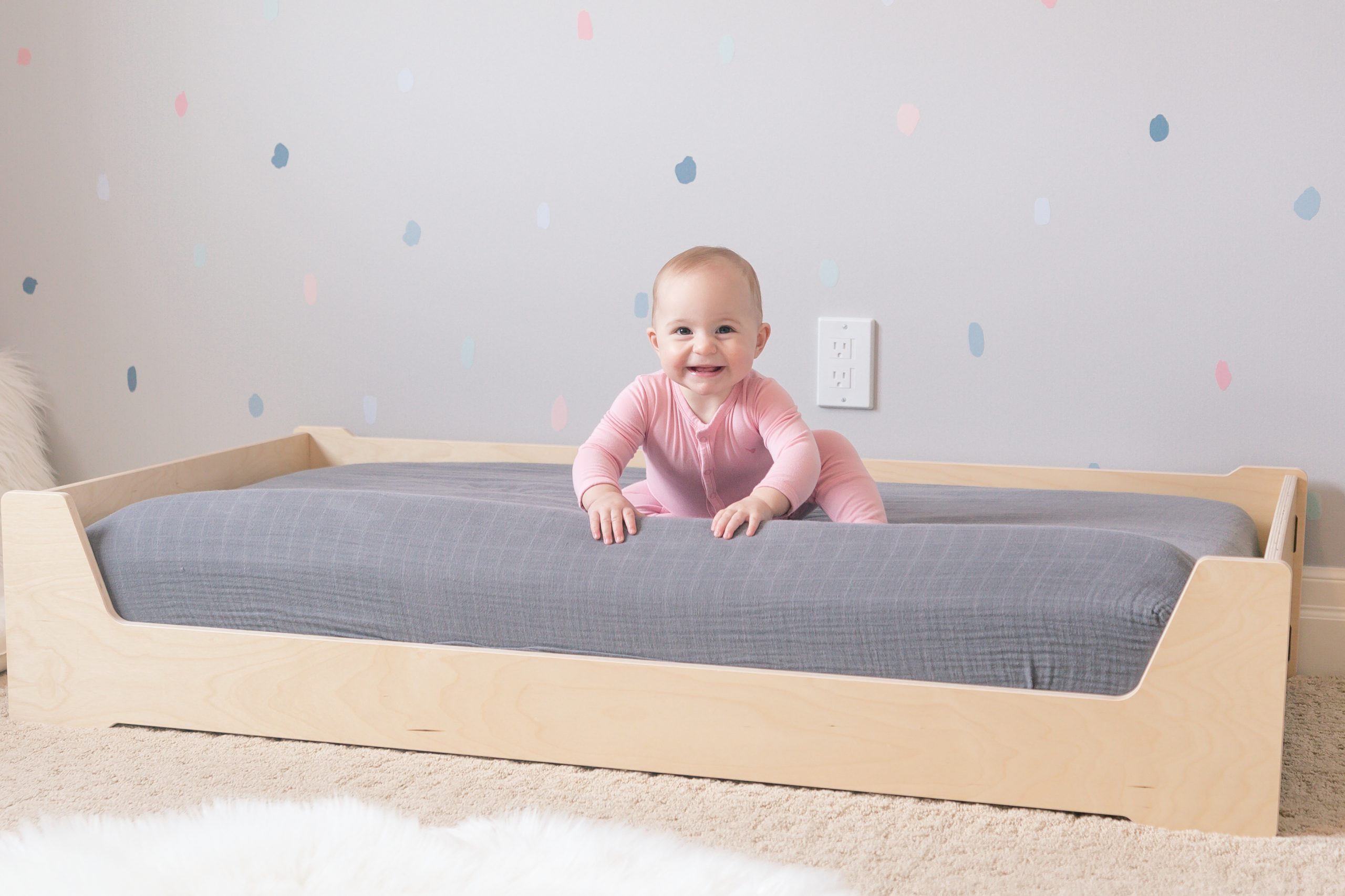 toddler floor bed crib mattress
